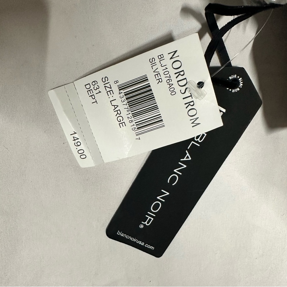 NWT Blanc Noir Womens large Puffer NWT - Picture 4 of 5